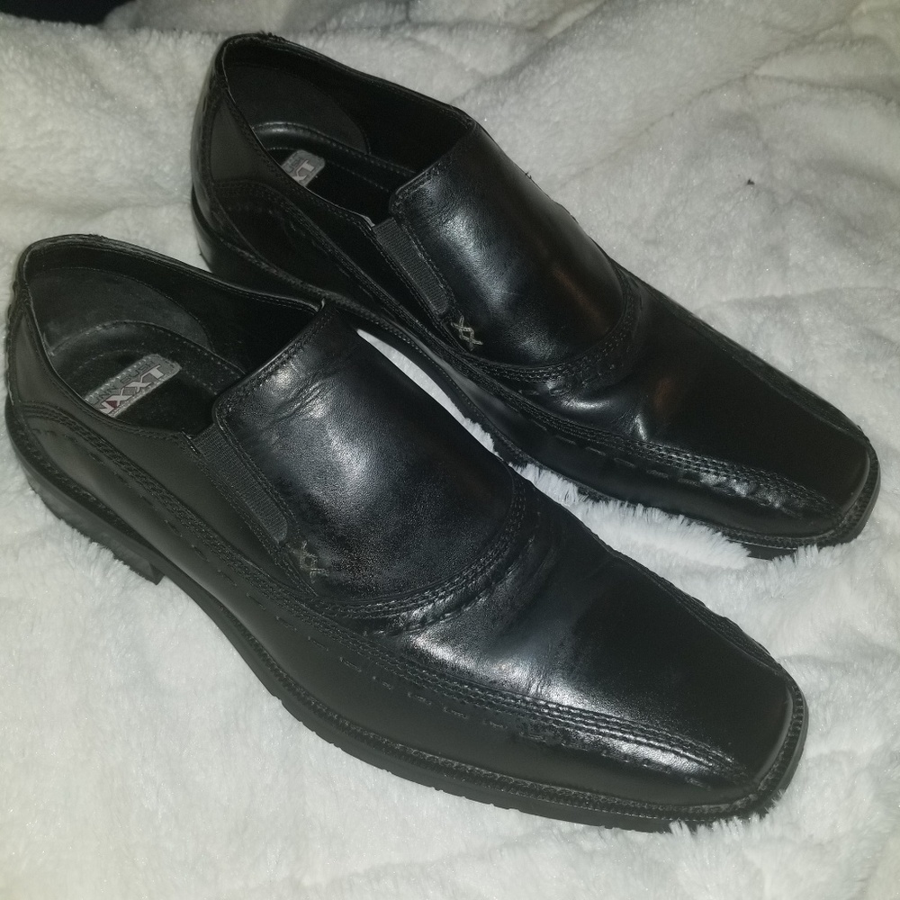 Nunn Bush Mens Slip-On wing tip shoe sz 9 M